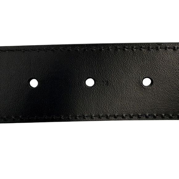 3402 Louis Vuitton Belt Santure M6897 LV Initials Black Louis Vuitton - Picture 9 of 11